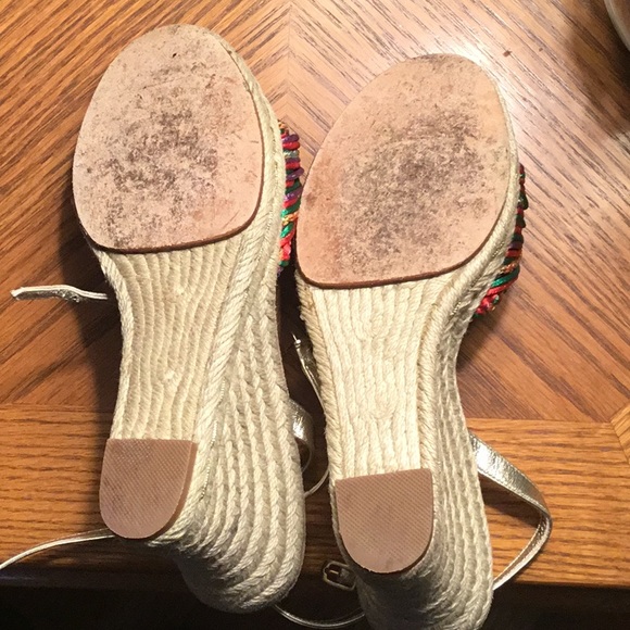 Espadrilles multi color. Cole Haan, size 8 1/2. - Picture 2 of 3